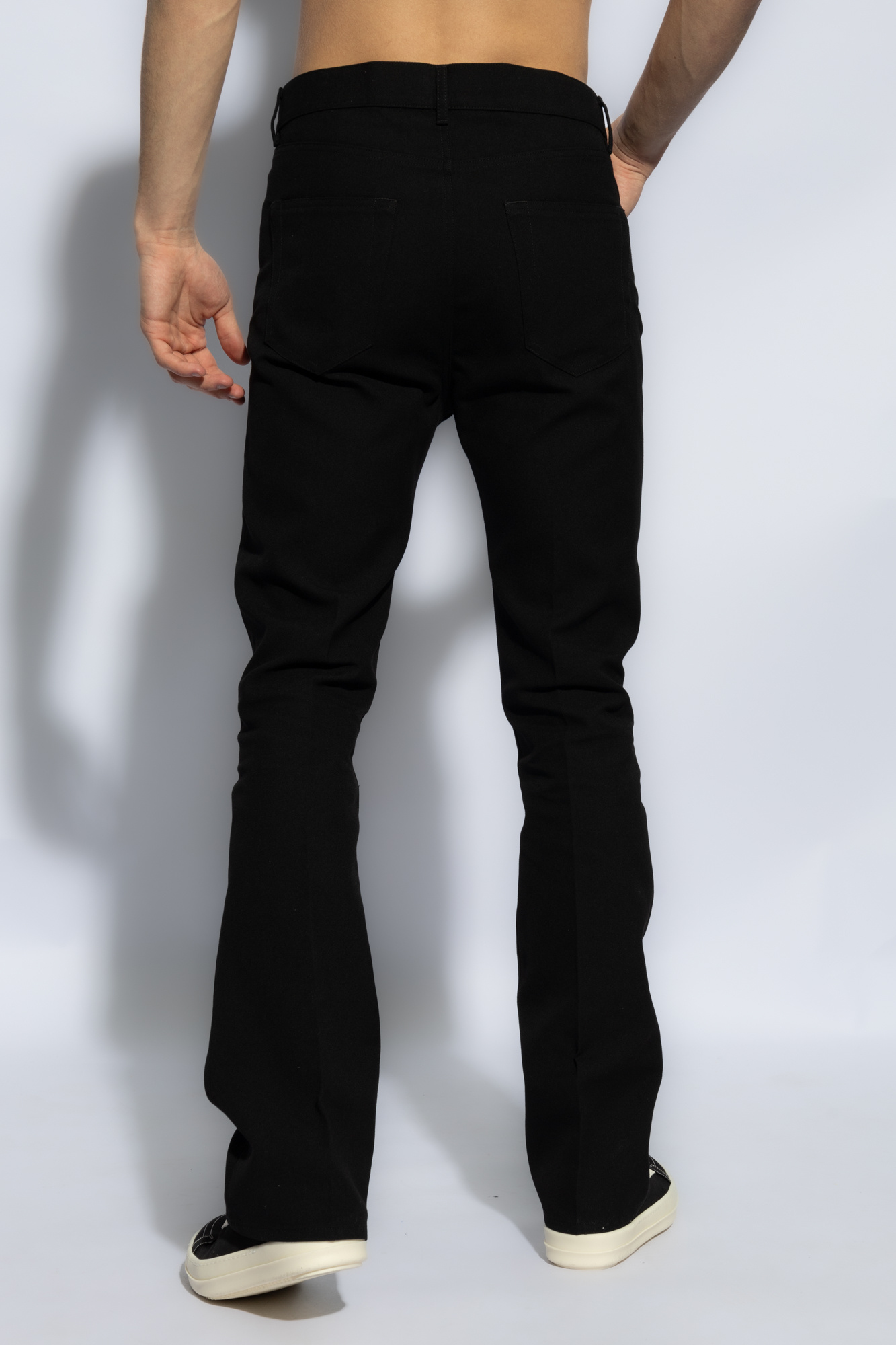 Black 'Jim Cut' Pants Rick Owens - Vitkac Canada